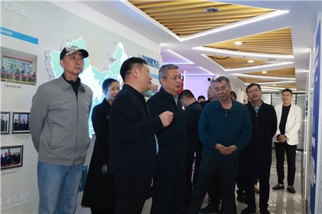 安徽省淮北市委常委、市委統(tǒng)戰(zhàn)部部長顧汕竹一行蒞臨九九考察調研