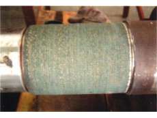 水泵軸激光熔鑄后未加工狀態(tài)