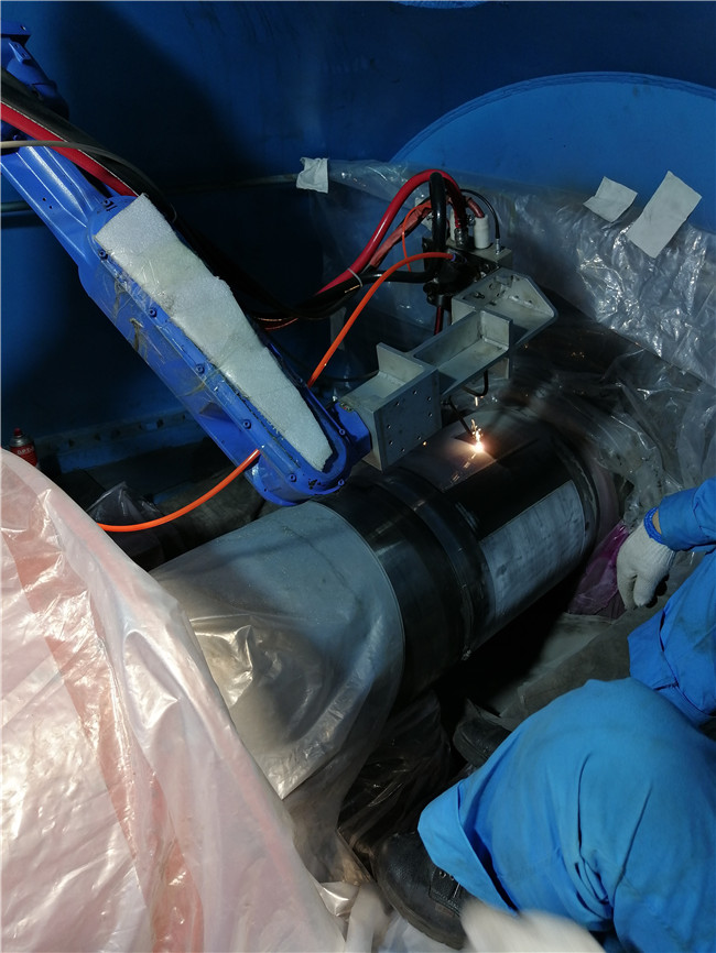 汽輪機(jī)軸頸在線激光修復(fù)中