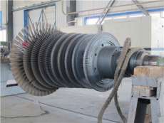 汽輪機(jī)圍帶修復(fù)前