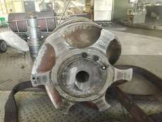 螺桿壓縮機(jī)-轉(zhuǎn)子修復(fù)-轉(zhuǎn)子修復(fù)前斷裂狀態(tài)