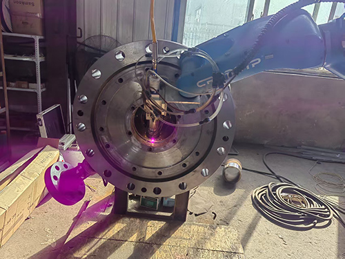 核電泵閥蓋-激光熔覆